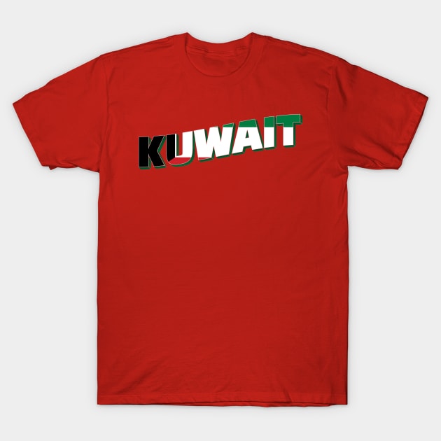 Kuwait Vintage style retro souvenir T-Shirt by DesignerPropo